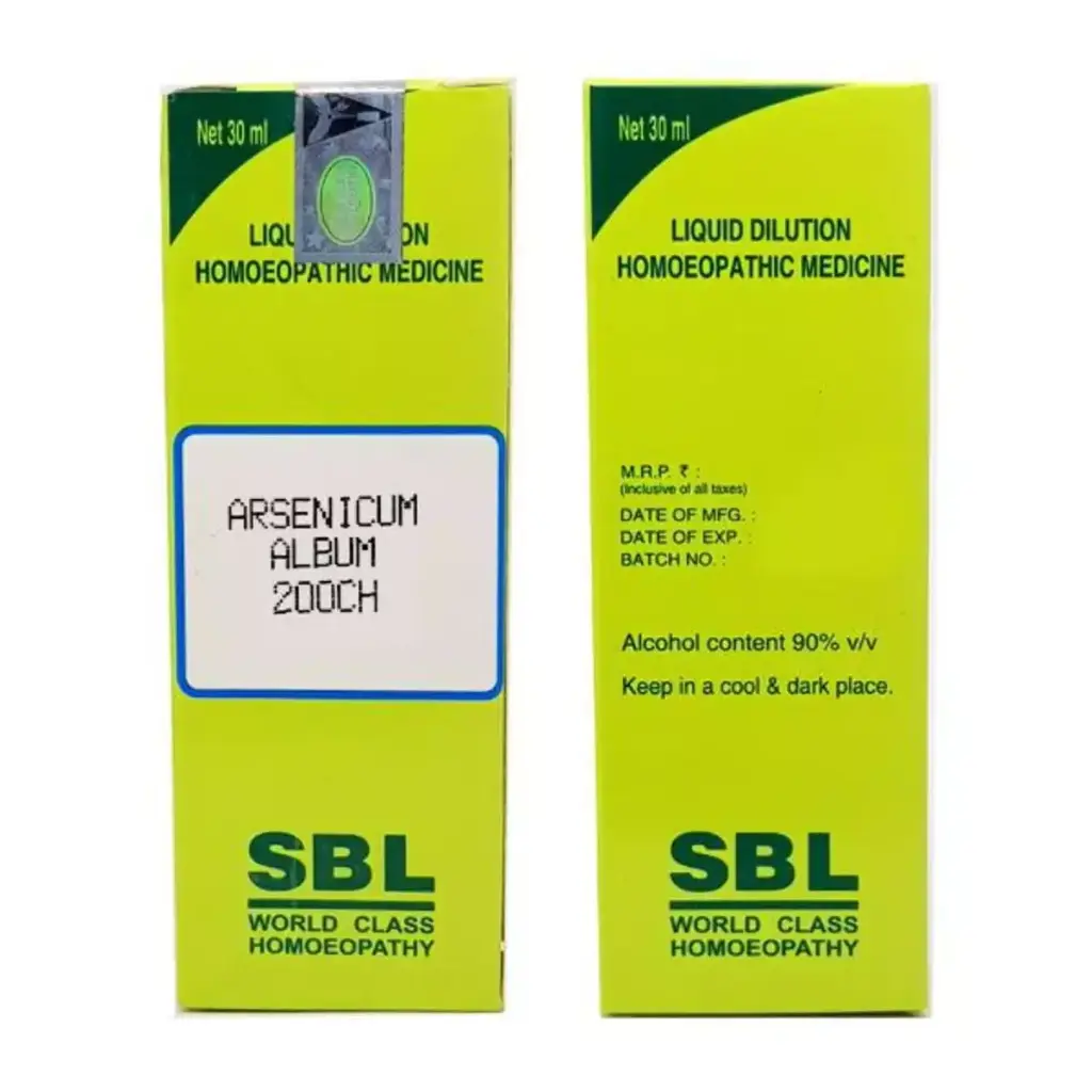SBL Arsenicum Album Dilution 200CH
