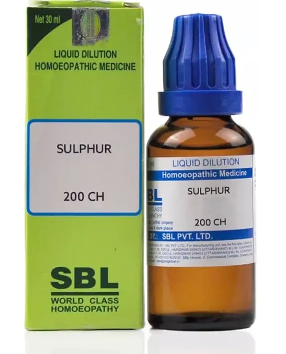 SBL Sulphur Dilution 200 CH