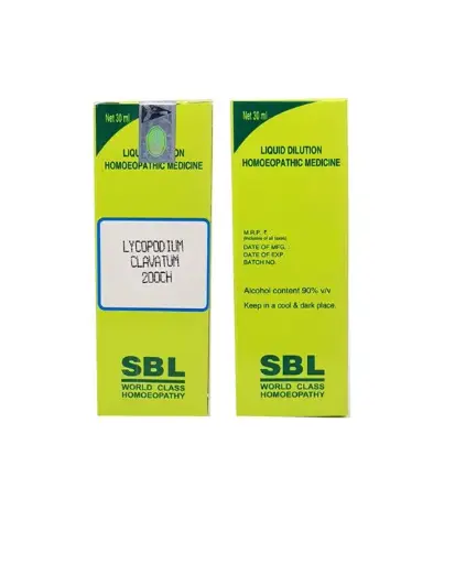 SBL Lycopodium Clavatum Dilution 200CH