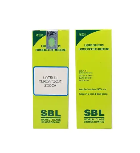 SBL Natrum Muriaticum Dilution 200 CH 