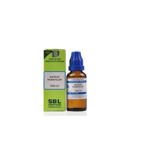SBL Natrum Muriaticum Dilution 1000 CH 