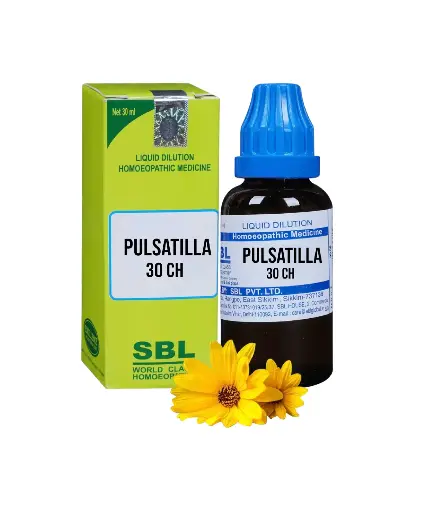 SBL Pulsatilla Nigricans Dilution 30 CH