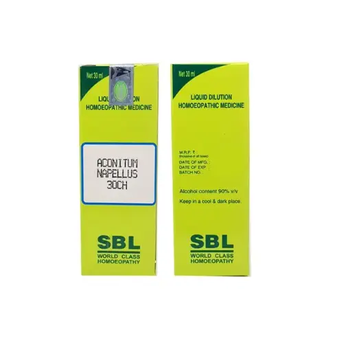 SBL Aconitum Napellus Dilution 30 CH 