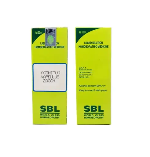 SBL Aconitum Napellus Dilution 200 CH 
