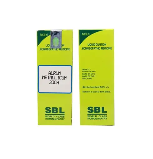 SBL Aurum Metallicum Dilution 30 CH 