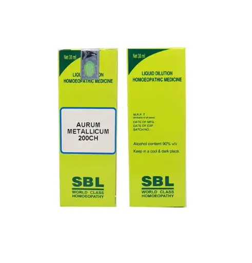 SBL Aurum Metallicum Dilution 200 CH 