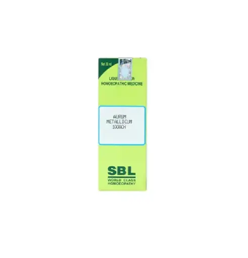 SBL Aurum Metallicum Dilution 1000 CH 