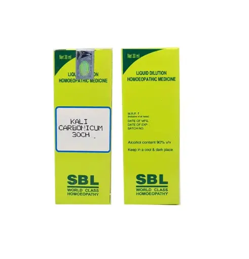 SBL Kali Carbonicum Dilution 30C 