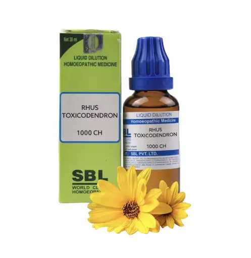 SBL Rhus Toxicodendron Dilution 1000 CH 